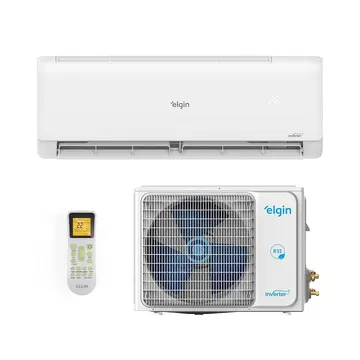 Ar Condicionado Split High Wall Eco Inverter II Wi-Fi R-32 Elgin 12000 BTUs Frio 220V 45HJFI12C2WB