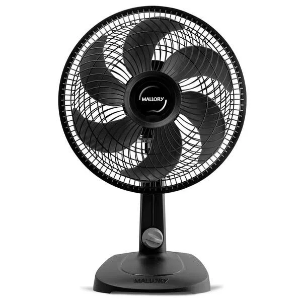 Ventilador de Mesa Mallory Turbo Compact 30cm 6 pás 60W 127V (110V), imagem 1 de 7