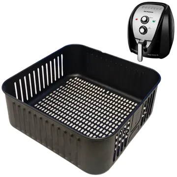 Cesta Air Fryer Antiaderente Quadrada Mondial Afn-80