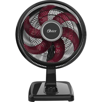 Ventilador de Mesa Oster 60cm 220V Preto Vermelho OVTR481-220