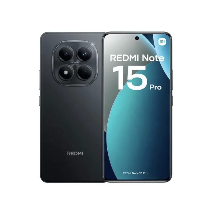 Smartphone Xiaomi Redmi Note 15 Pro 5G 8GB RAM 256GB Câmera 200MP OIS - Preto, imagem 1 de 3