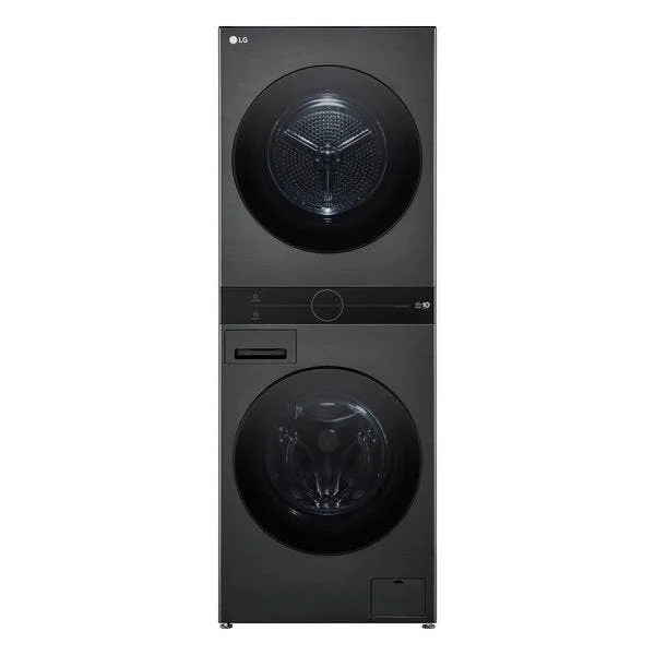 Lava E Seca Torre Washtower 14 Kg Black Inox 220v, imagem 1 de 10