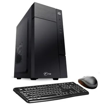 Computador Tob Intel Core I5 Com Ssd 240gb Memória 8gb Teclado E Mouse Windows 10 Trial Desktop Pc Cpu