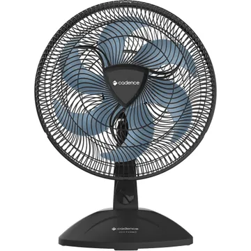 Ventilador de Mesa Cadence 50cm 220V Preto Azul VTR409-220