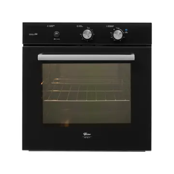 Forno a Gás de Embutir 78L Fischer com Grill e Timer 36450-104431 Preto 220V