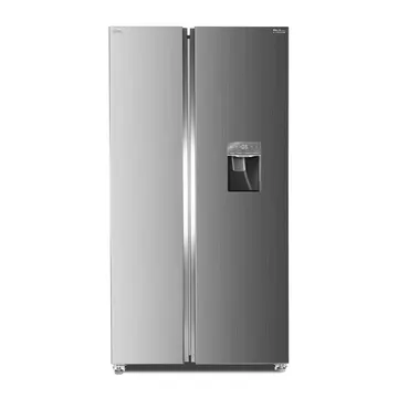 Geladeira Side by Side Philco Eco Inverter PRF535ID Frost Free Smart Cooling 434L Inox 127V
