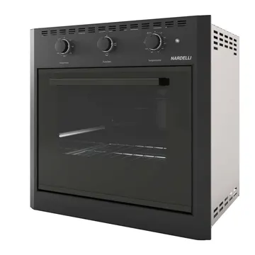 Forno Elétrico De Embutir 60 Litros Nardelli Black E60