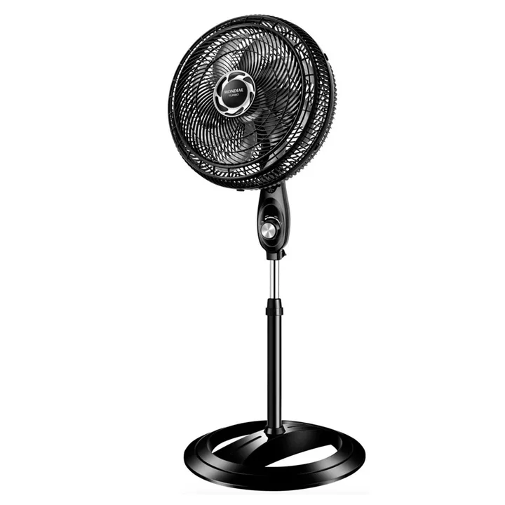 Ventilador de Coluna Mondial Turbo NVT40C 40cm 8 Pás 3 Velocidades Preto Prata 110V, imagem 1 de 7