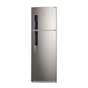 Geladeira Electrolux Frost Free 380L AutoSense Inverter Duplex Inox Look IF41S 127V
