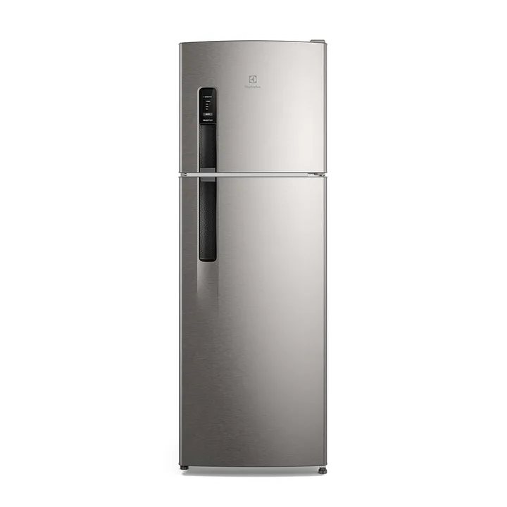 Geladeira Electrolux Frost Free 380L AutoSense Inverter Duplex Inox Look IF41S 127V, imagem 1 de 10