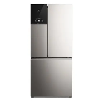 Geladeira Electrolux Frost Free Inverter 590L AutoSense 3 Portas Cor Inox Look IM8S 220v
