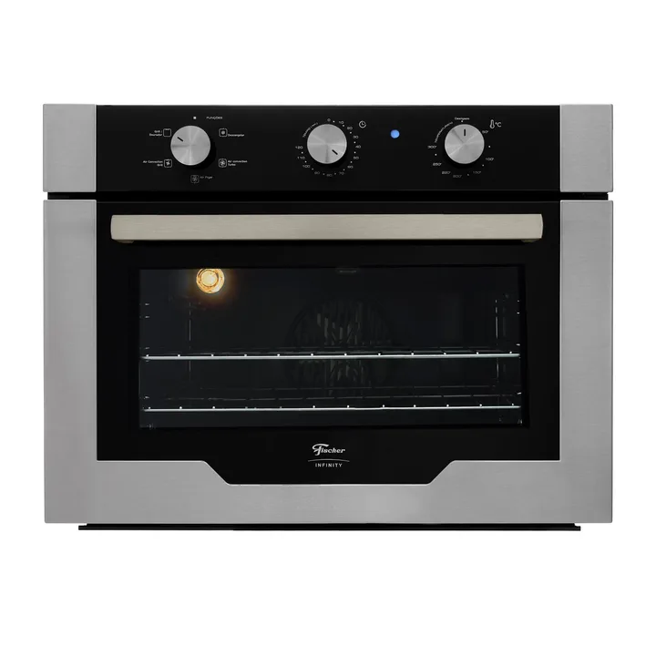 Forno Elétrico de Embutir 50L Fischer com Grill Timer e Turbo Convection Infinity 15740-27308 Inox 127V (110V), imagem 1 de 6