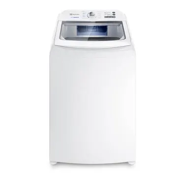 Máquina de Lavar Roupa 17 kg Electrolux Branca com Cesto Inox 11 Programas e Jet Clean LED17 220V