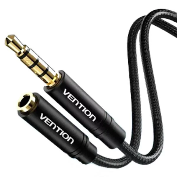 Cabo Adaptador Extensor De Audio Para Smartphones Tvs, imagem 1 de 3