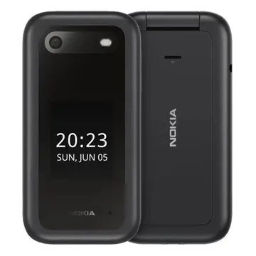 Celular 2660 Flip 4G Dual Chip Tela Grande 2,8 Idoso Som Alto Fácil Manuseio Nokia