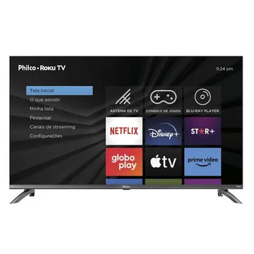 Smart Tv Philco 40 Polegadas Led Roku Ptv40m9gr2cgb