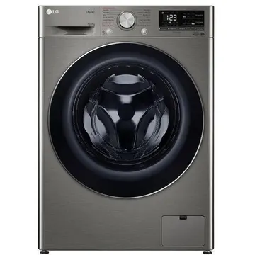 Lavadora E Secadora Lg Vc4 Ia 12kg Inox Look Cv5012pc4a 220v