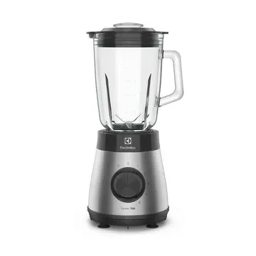 Liquidificador Electrolux 700w 1 5l Experience Com Copo De Vidro E Tecnologia Cor Inox Preto (ebs30) 220v
