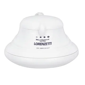 Chuveiro Elétrico Multitemperatura 220V 6800w Branco Redondo Bella Ducha Lorenzetti