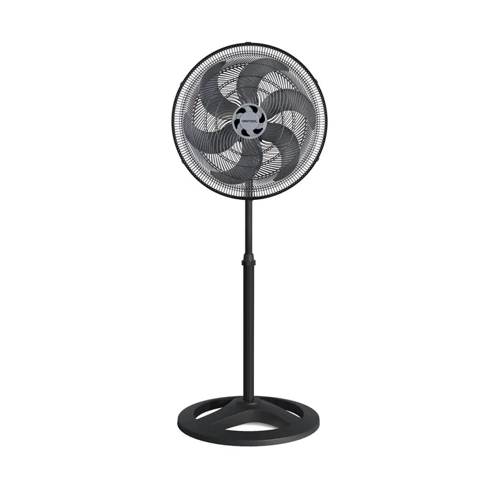 Ventilador Coluna Turbo 6P 50cm Preto 127V 3852 Ventisol, imagem 1 de 1