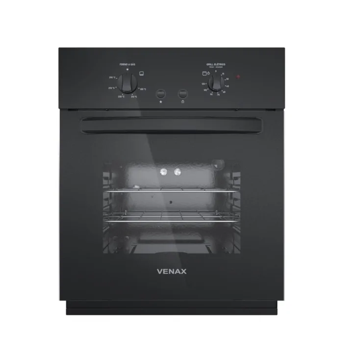 Forno de Embutir Venax Totale Nero GIII 50 Litros a Gás Preto 220V, imagem 1 de 5