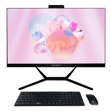Computador All In One Preto 23,8" Nextpc Intel Core I7, 16gb Ram, Ssd 512gb, Webcam, Wi-fi, Bluetooth