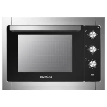 Forno Elétrico de Embutir 47L Preto com Grill e Timer 127V (110V) BFE47P Britânia
