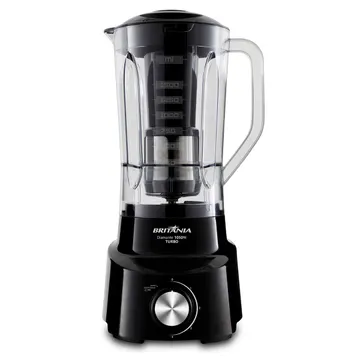 Liquidificador Britânia Diamante 800 Preto 2,65 Litros 900W 4 Velocidades 110V