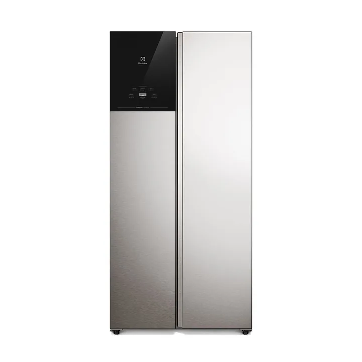 Geladeira Electrolux Frost Free Inverter 431L AutoSense Bivolt Side by Side Inox Look ES40S, imagem 1 de 8