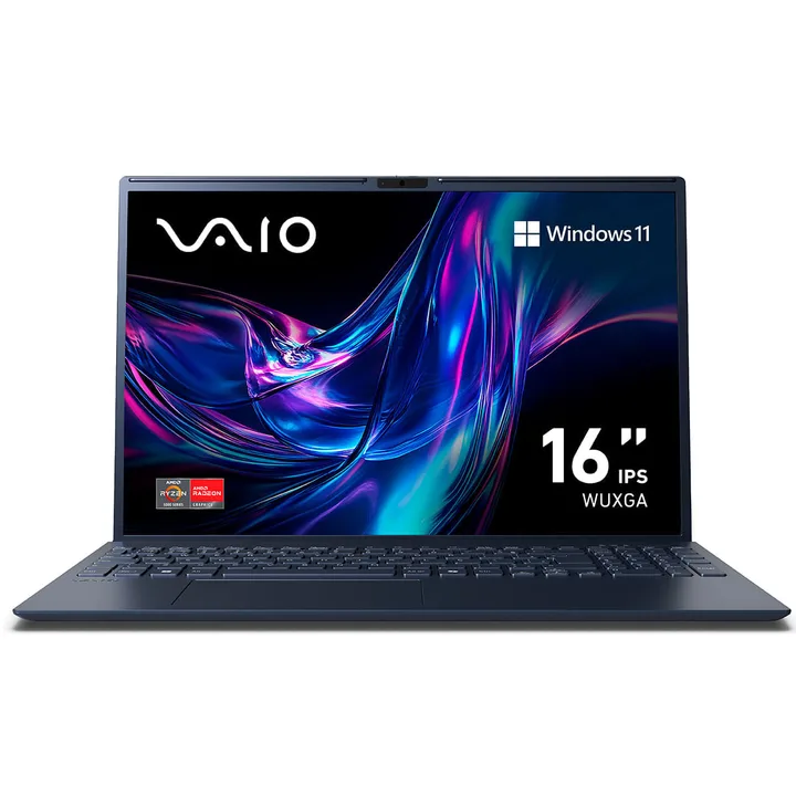 Notebook Vaio FE16 AMD Ryzen 5 5625U 16GB RAM 512GB SSD Tela 16" WUXGA IPS Windows 11 Cinza Grafite, imagem 1 de 11
