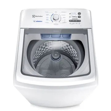 Máquina De Lavar Electrolux 15kg Branca Essential Care Com Cesto Inox E Jet Clean (led15) 127v