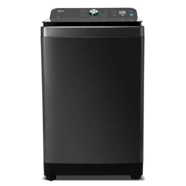 Máquina De Lavar Philco 14 Kg Preto Plr14b 12 Programas Cesto De Inox Tampa De Vidro 127v, imagem 1 de 10