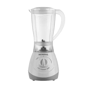 Liquidificador Mondial Easy Power 550W 2 Velocidades Branco 220V