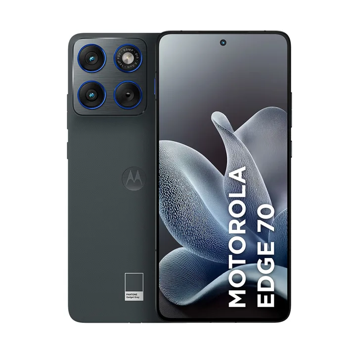 Smartphone Motorola Edge 70 5G 256GB 8GB RAM Ultrafino 3 Câmeras 50MP Tela 1.5K AMOLED 120Hz, imagem 1 de 10