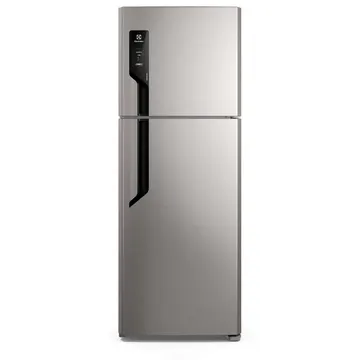 Geladeira Electrolux Frost Free TF71S Duplex Efficient com AutoSense Inox Look - 481 litros - 110V Geladeira Electrolux Frost Free TF71S Duplex Effic…