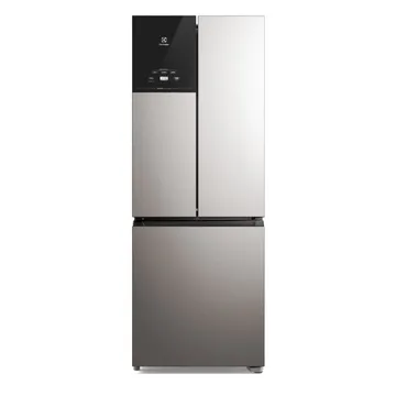 Geladeira Electrolux Frost Free Inverter 480L Efficient AutoSense 3 Portas Inox Look IM7S