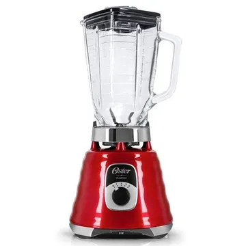 Liquidificador Oster Blst4126r-017 700w 1,25l Jarra De Vidro Vermelho 110v