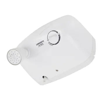 Chuveiro Elétrico Multitemperatura 127V (110V) 5500w Branco Redondo com Pressurizador Jet Turbo Lorenzetti