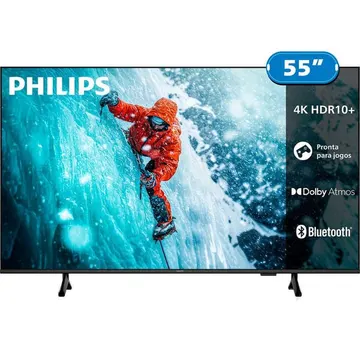 Smart Tv Philips 55, 4k Uhd, Titan Os, Dled - 55pug7300/78