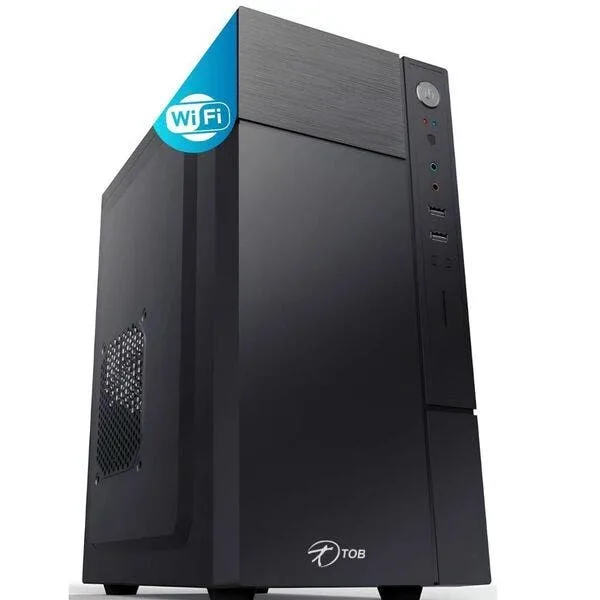 Computador Tob Intel Core I7 10700f Com Rede Sem Fio Ssd 240gb Memória 8gb Vga 1gb Windows 10 Trial Desktop Pc Cpu, imagem 1 de 3