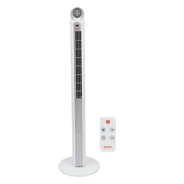 Ventilador Torre Spirit 120cm 220V Branco e Prata Maxximos Ellegant TS1200