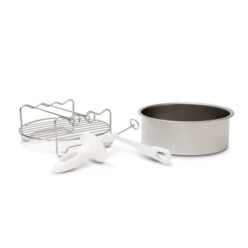 Acessórios Para Air Fryer Electrolux Forma Grelha 3 Espetos E 1 Fatiador Em Espiral