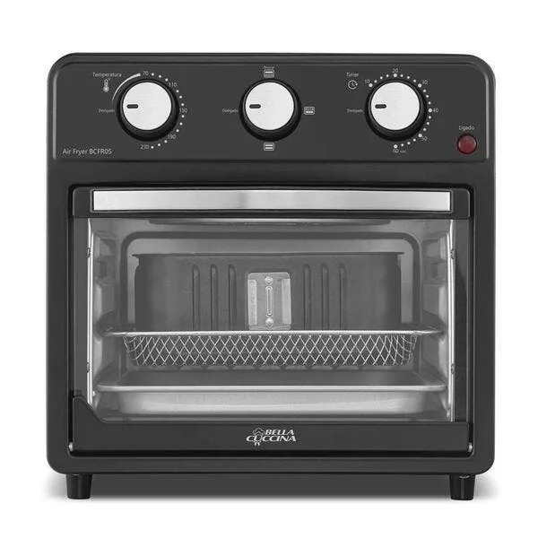 Fritadeira Air Fryer Britânia Bella Cuccina Bcfr05 12l Antiaderente 110v, imagem 1 de 10