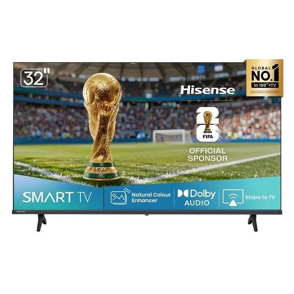 Smart Tv Hisense Dled Hd 32" 32a4nv Com Processador Ai Hdr10 Dts Virtual X Dlna Alexa E Google Home, imagem 1 de 10