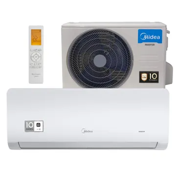 Ar Condicionado Split Inverter Quente e Frio 12000 BTUs com Wi-Fi 220V Save Connect Midea