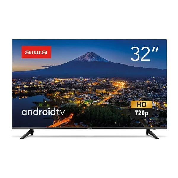 Smart Tv Android D-led 32 Pol 2 Hdmi 2 Usb Wi-fi Bl-02 Aiwa, imagem 1 de 10