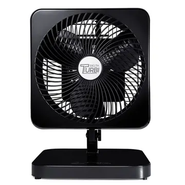 Ventilador Oscilante de Mesa Delta Turbi Max Preto 40cm 140W 220V VENTI DELTA-624101