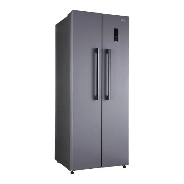 Geladeira Refrigerador Hq Frost Free Side By Side 460 Litros Cinza Hq-460sbsff, imagem 1 de 10