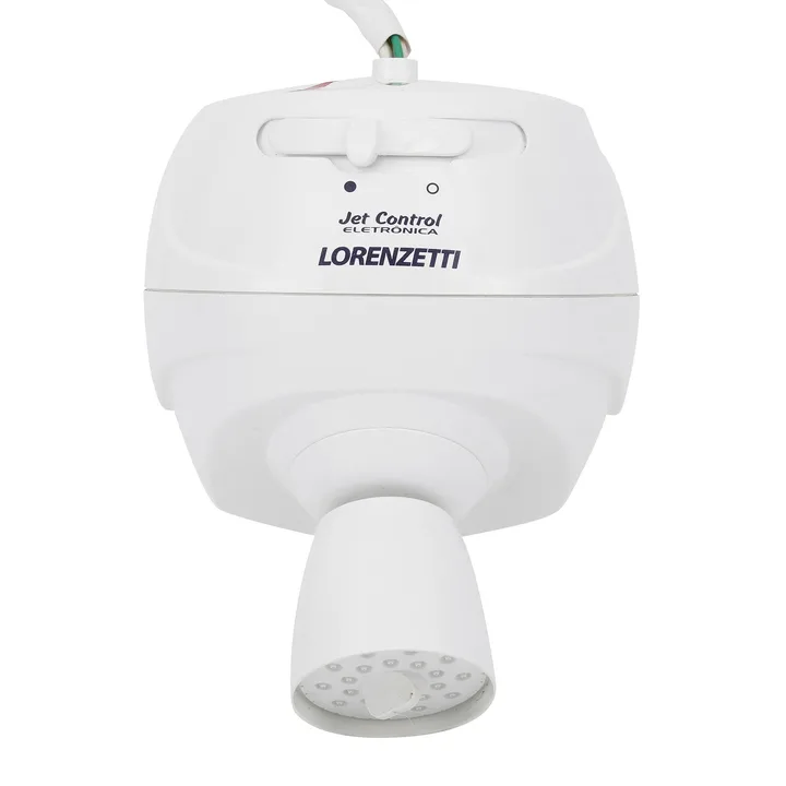 Chuveiro Elétrico Eletrônico 220V 7800w Branco Redondo Jet Control Lorenzetti, imagem 1 de 8