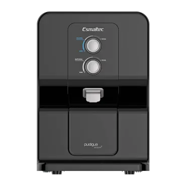 Purificador de Água Esmaltec Gelada e Natural com Compressor ACQUA7 Preto 127V (110V)
